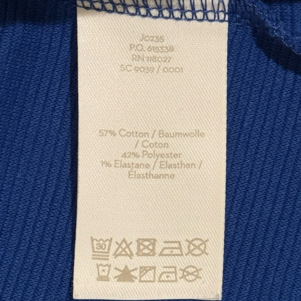 Boden Bronte Ottoman Dress Cobalt Blue 10P Stretch Knit with Pockets - Picture 13 of 14